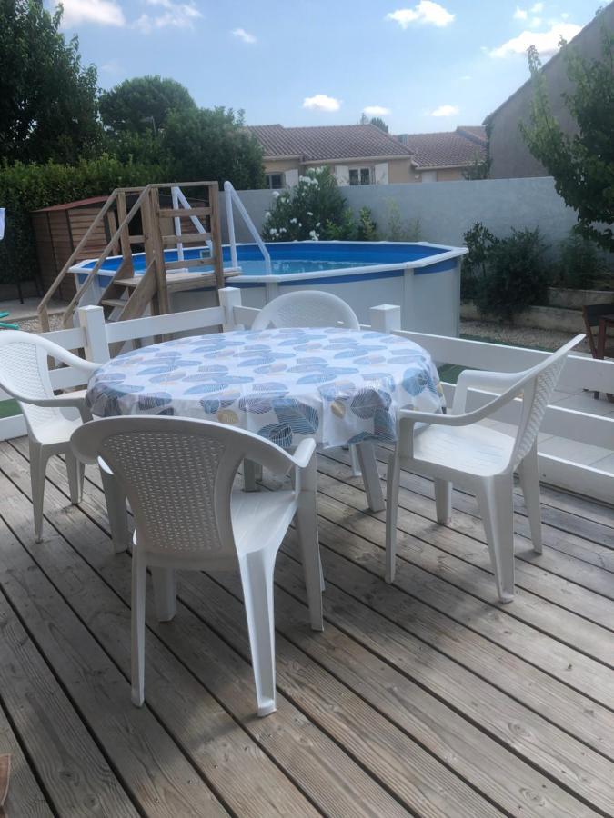 Les Amandiers Abeilhan Buitenkant foto
